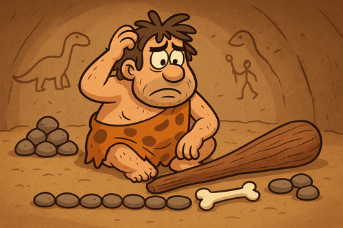 Caveman should use Length Converter to measure the club